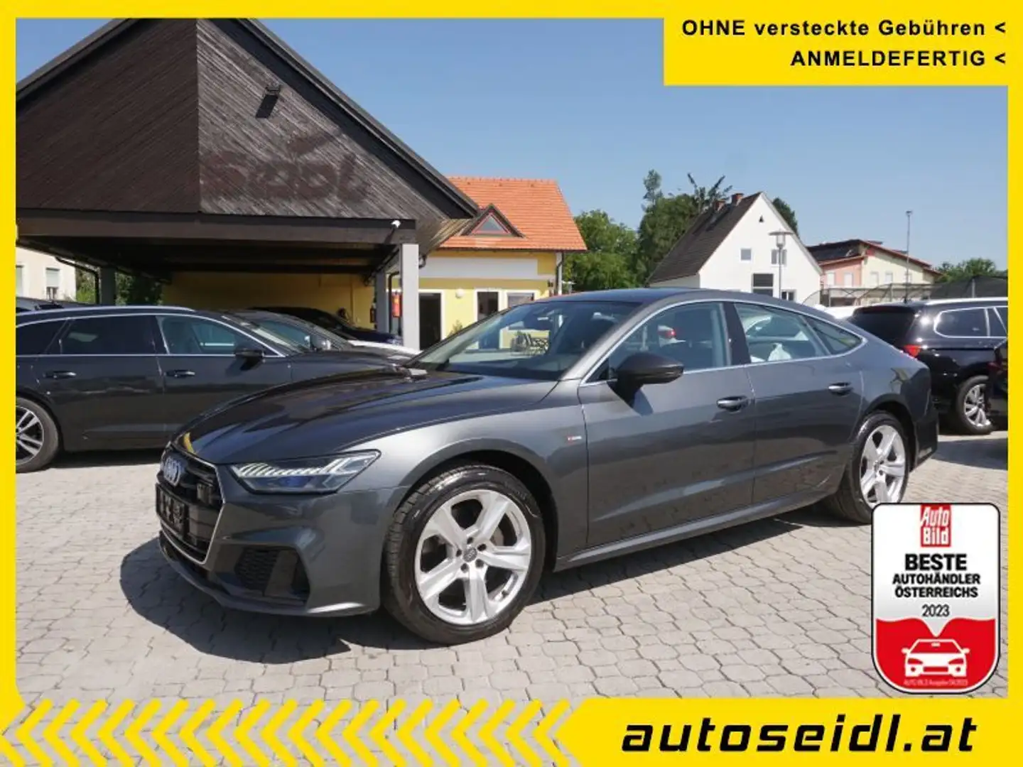 Audi A7 Sportback 50 TDI quattro tiptronic *S-LINE+NP 105 Šedá - 1