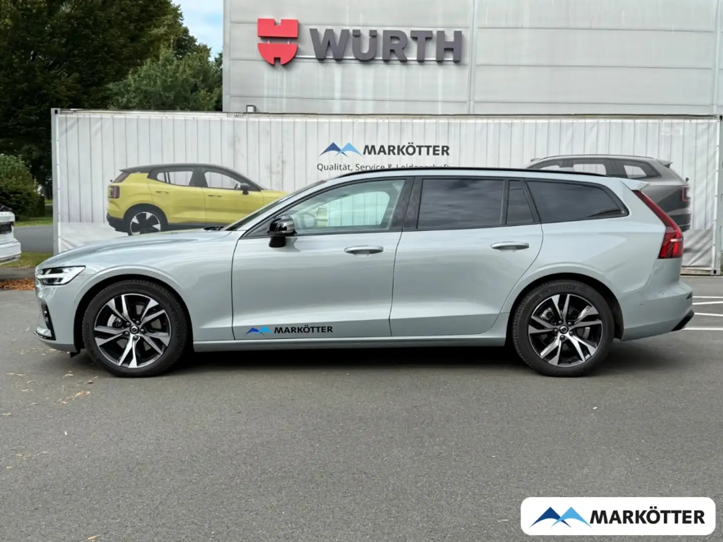 Volvo V60 B4 Plus Dark Benzin 360/SHZ/H&K/LED/ACC Grau - 2