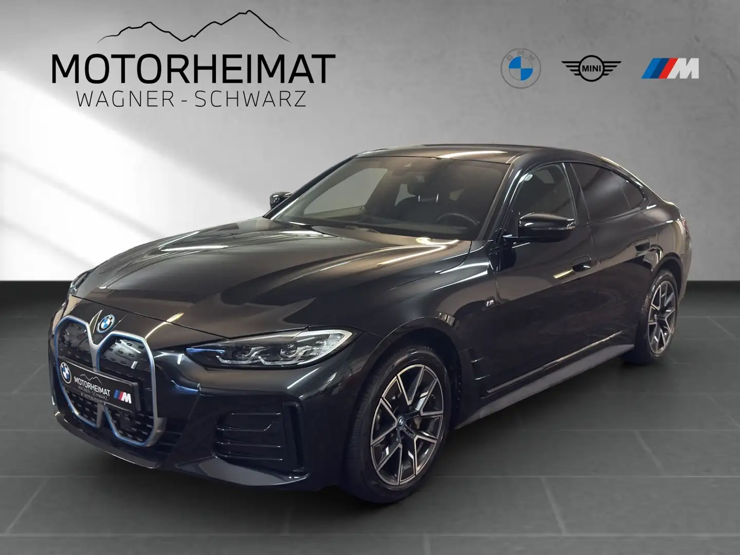 BMW i4 eDrive35 M Sport Sitzhzg RFK Schwarz - 1