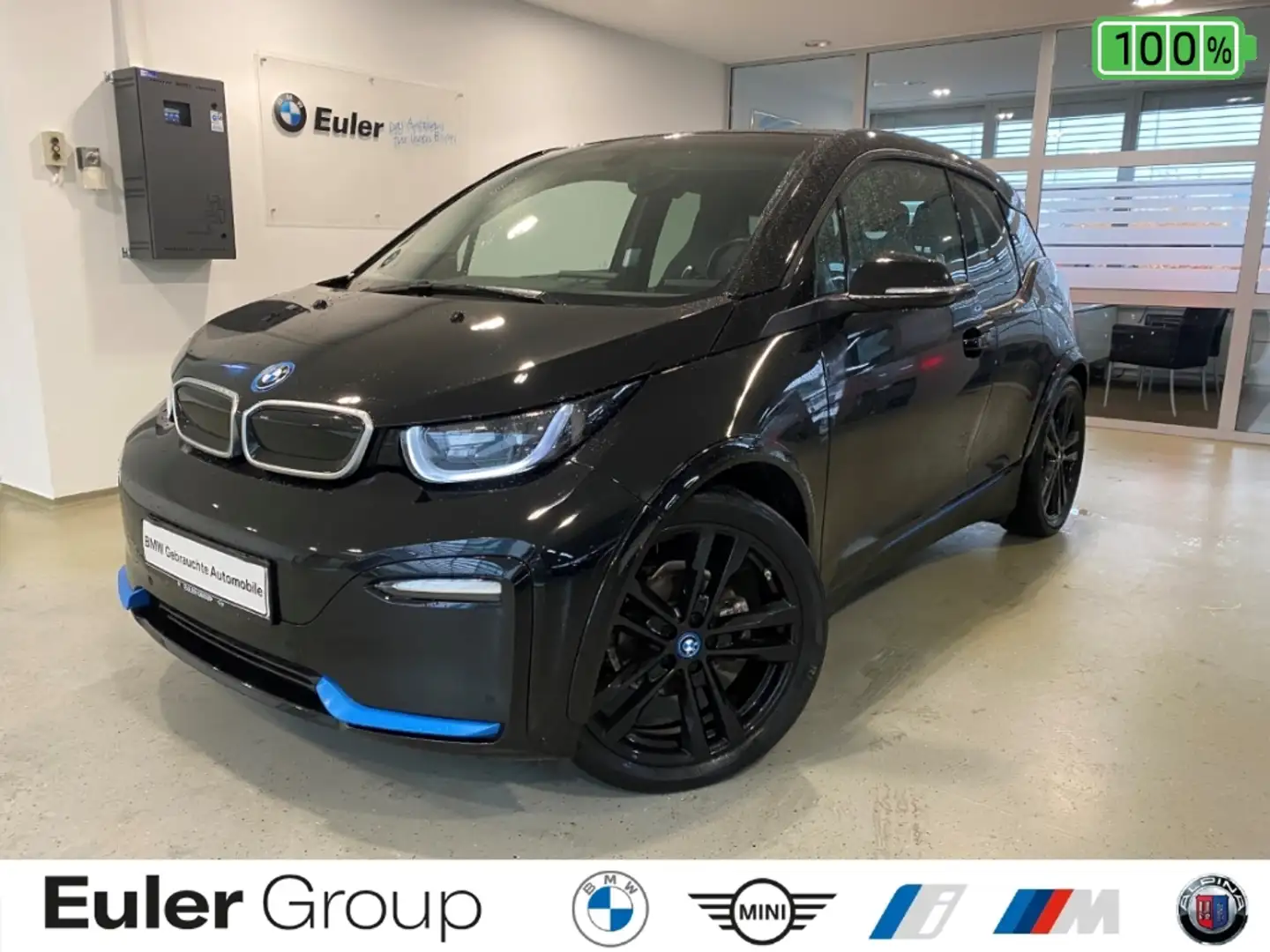 BMW i3 s 120Ah Navi LED PDC vo.+hi. Klimaaut. DAB SHZ Ind Schwarz - 1