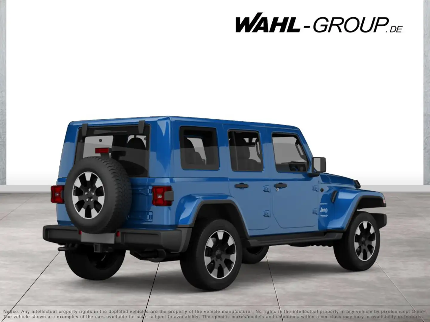 Jeep Wrangler / Wrangler Unlimited Sahara 2.0 T-GDI*4x4* Blau - 2