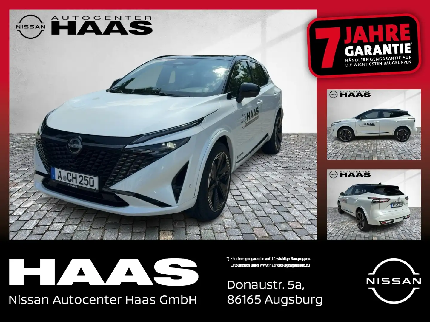 Nissan Qashqai 1.5 VC-T N-Design e-Power Schwarz - 1