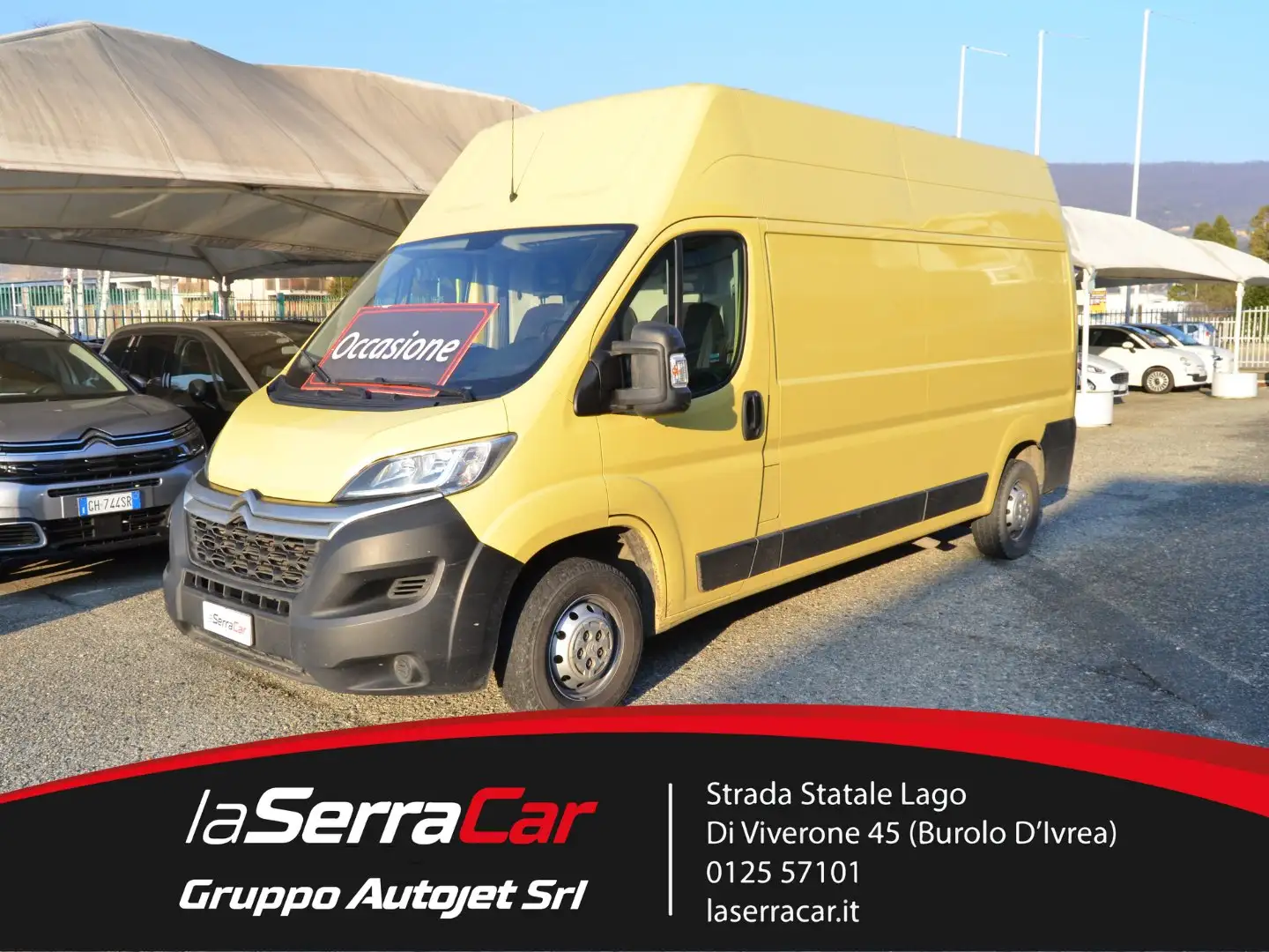Citroen Jumper 35 L3 H3 HDI 130CV Amarillo - 1