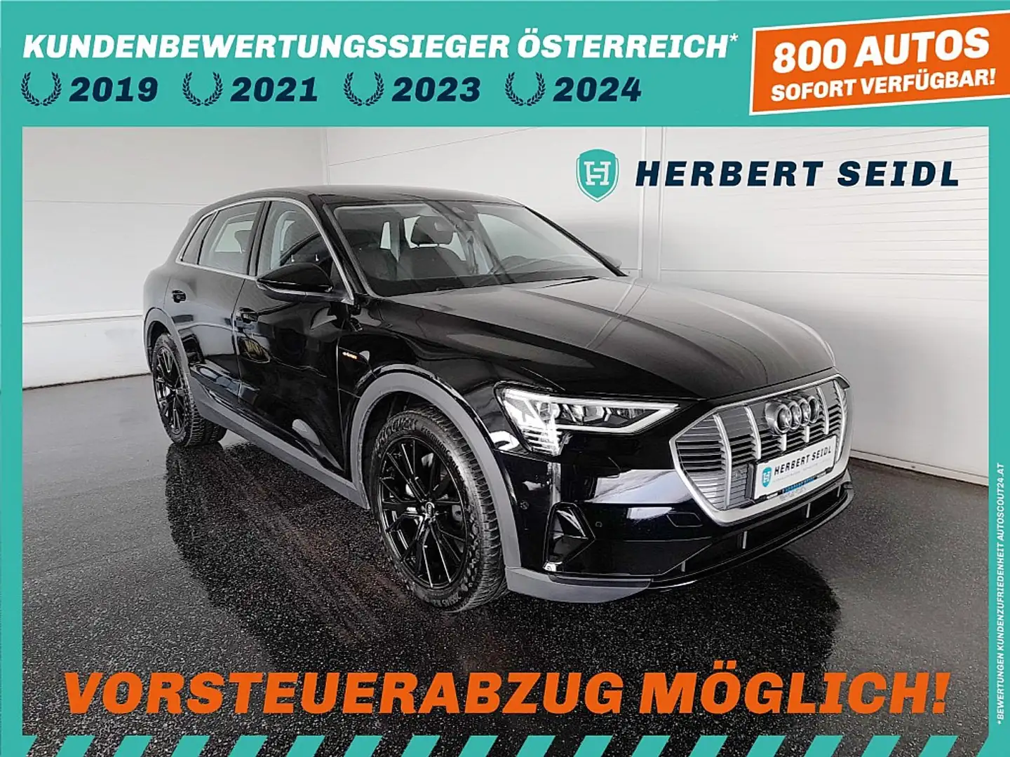 Audi e-tron 50 quattro *21 ZOLL AUDI SPORT / LEDER / NAVI /... Zwart - 1