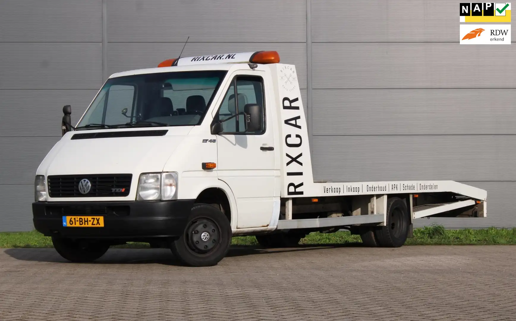 Volkswagen LT 46A 2.8 TDI Oprijwagen Airco Carplay DubbelLucht Wit - 1