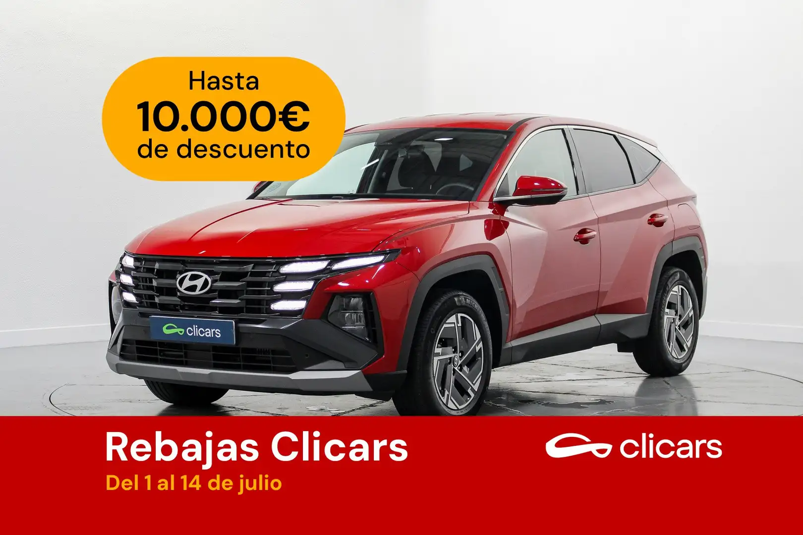 Hyundai TUCSON 1.6 TGDI HEV Maxx Sky AT Rojo - 1