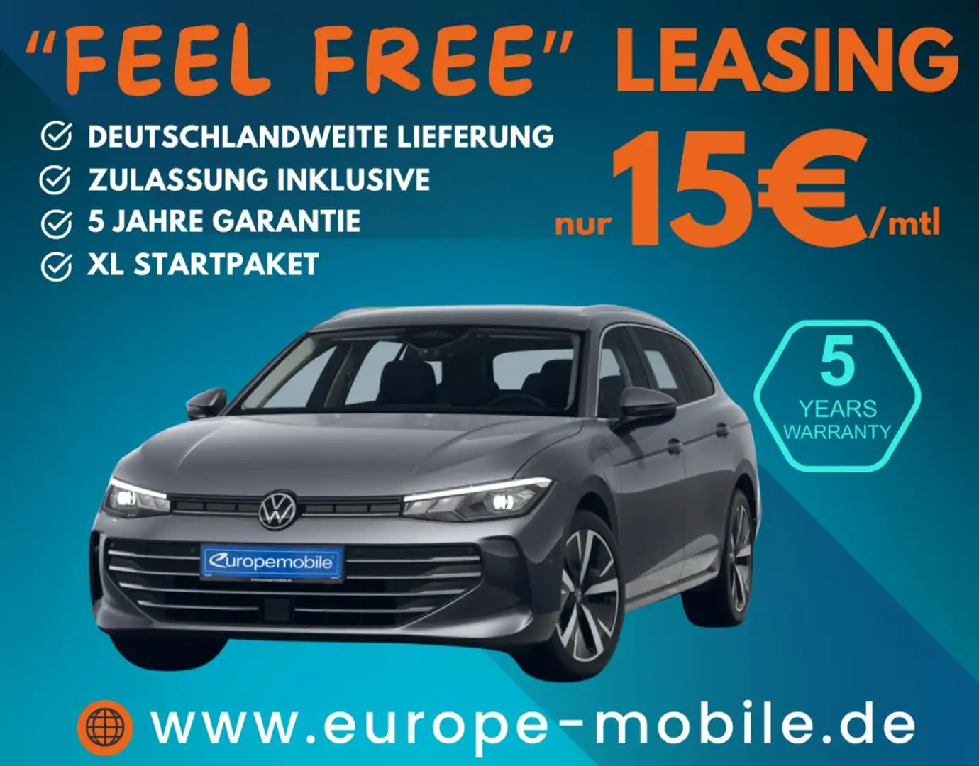 Volkswagen Passat Variant 2025 Business 1.5 TSI eHybrid 150kW (UVP 6 Grau - 1