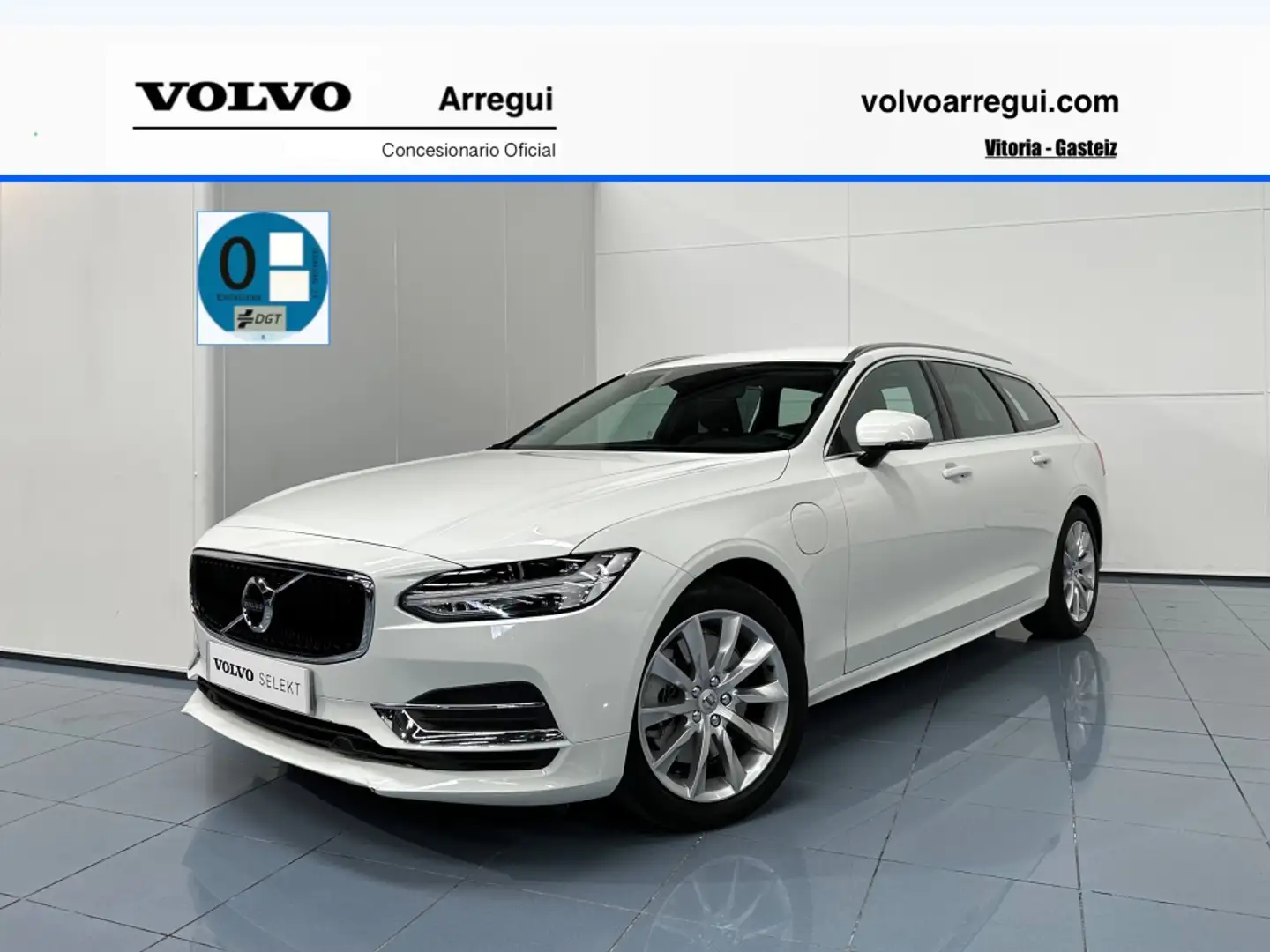 Volvo V90 T8 Business Plus Twin AWD White - 1