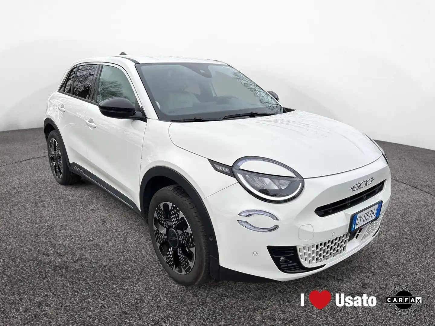 Fiat 600 IV 2023 1.2 hybrid La Prima 110cv auto Weiß - 2