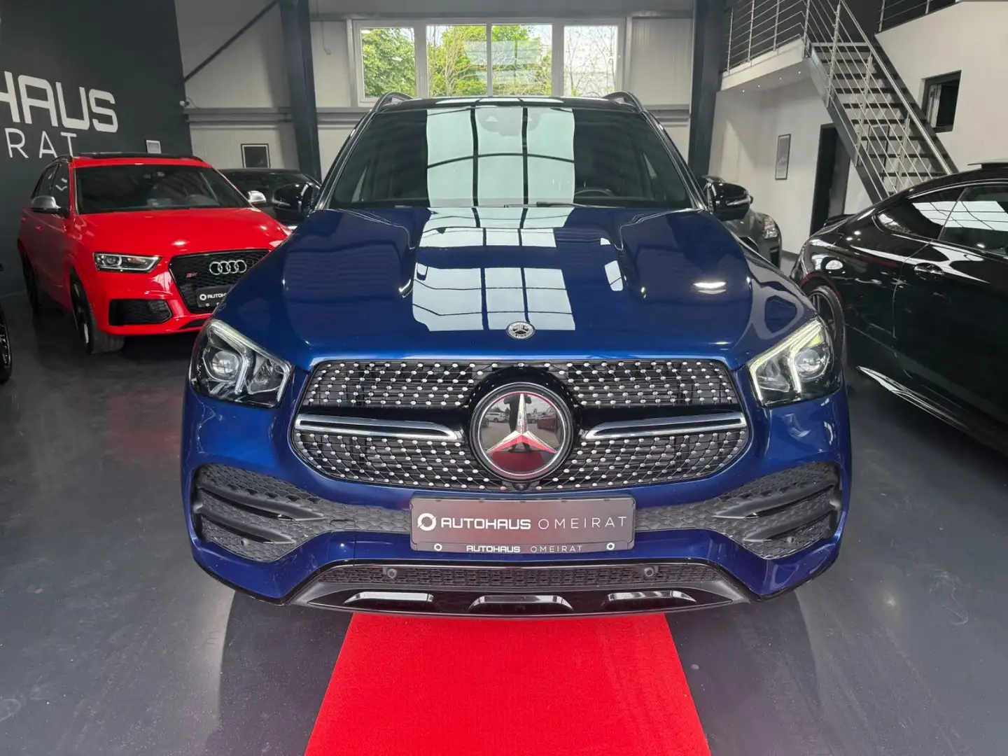 Mercedes-Benz GLE 350 de 4M AMG Panorama/360°/Distronic/Memory Azul - 2