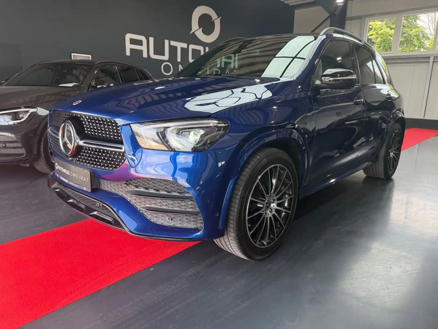 Mercedes-Benz GLE 350 de 4M AMG Panorama/360°/Distronic/Memory Azul - 1