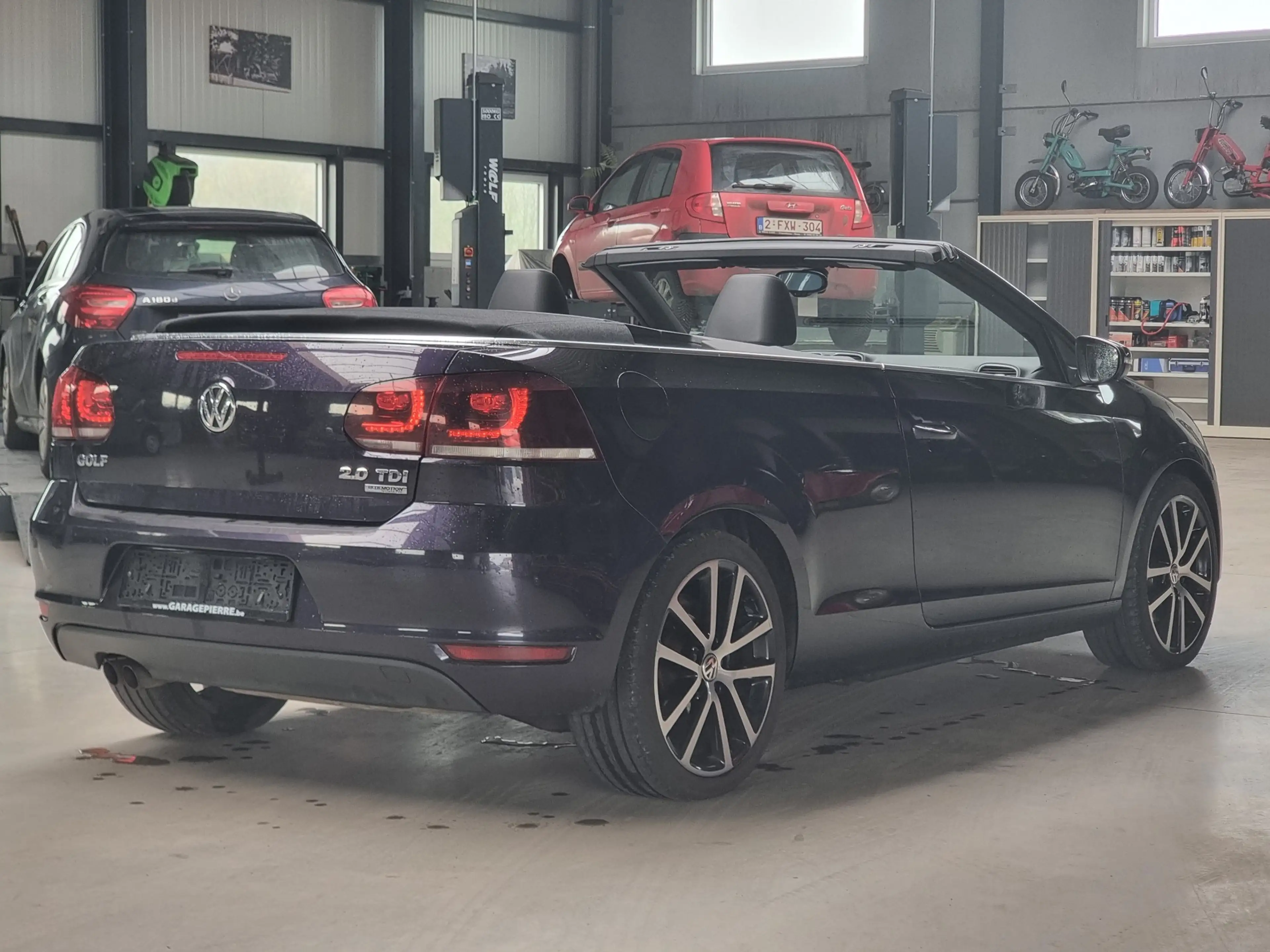 Volkswagen Golf Cabriolet Golf Cabriolet 2.0 CR TDi FULL FULL OPTIONS * COMM — photo 9
