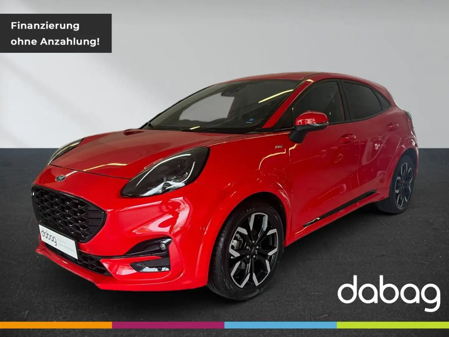 Ford Puma 1.0 EcoBoost Hybrid ST-LINE X Rood - 1