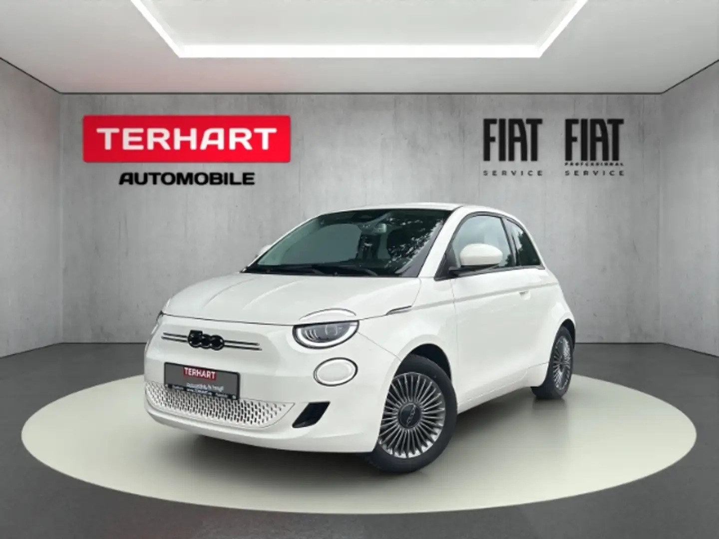 Fiat 500e Icon/Navi/LED/Tempomat/Rückfahrkamera Weiß - 1