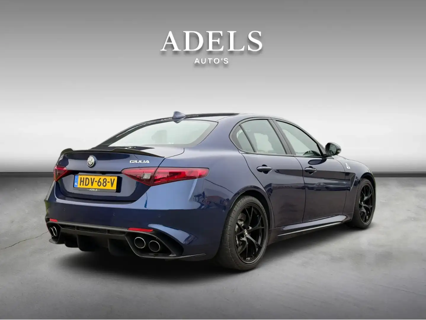 Alfa Romeo Giulia 2.9 V6 Quadrifoglio MonteCarlo Blue Carbon Blau - 2
