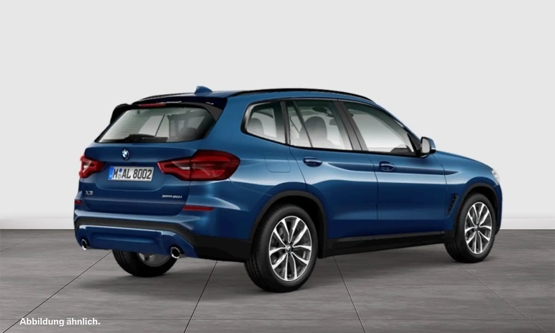 BMW X3 xDrive20i HUD PANO RFK NAVI LED PDC V+H LM Blau - 2