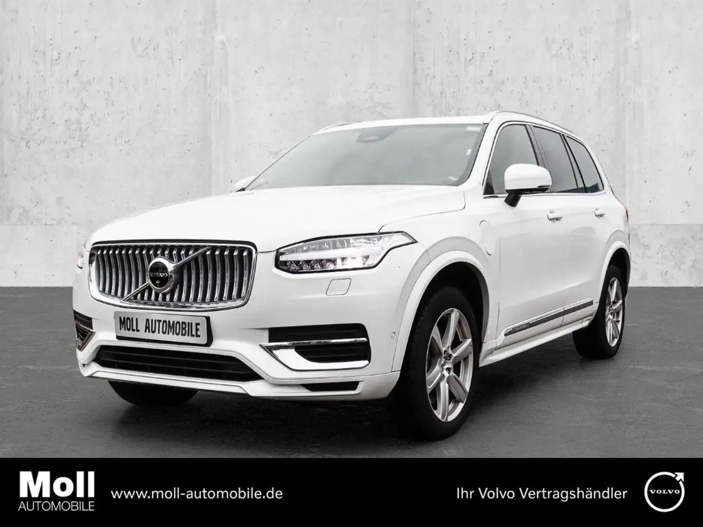 Volvo XC90 Plus Bright Recharge Plug-In Hybrid AWD T8 Twin En Weiß - 1