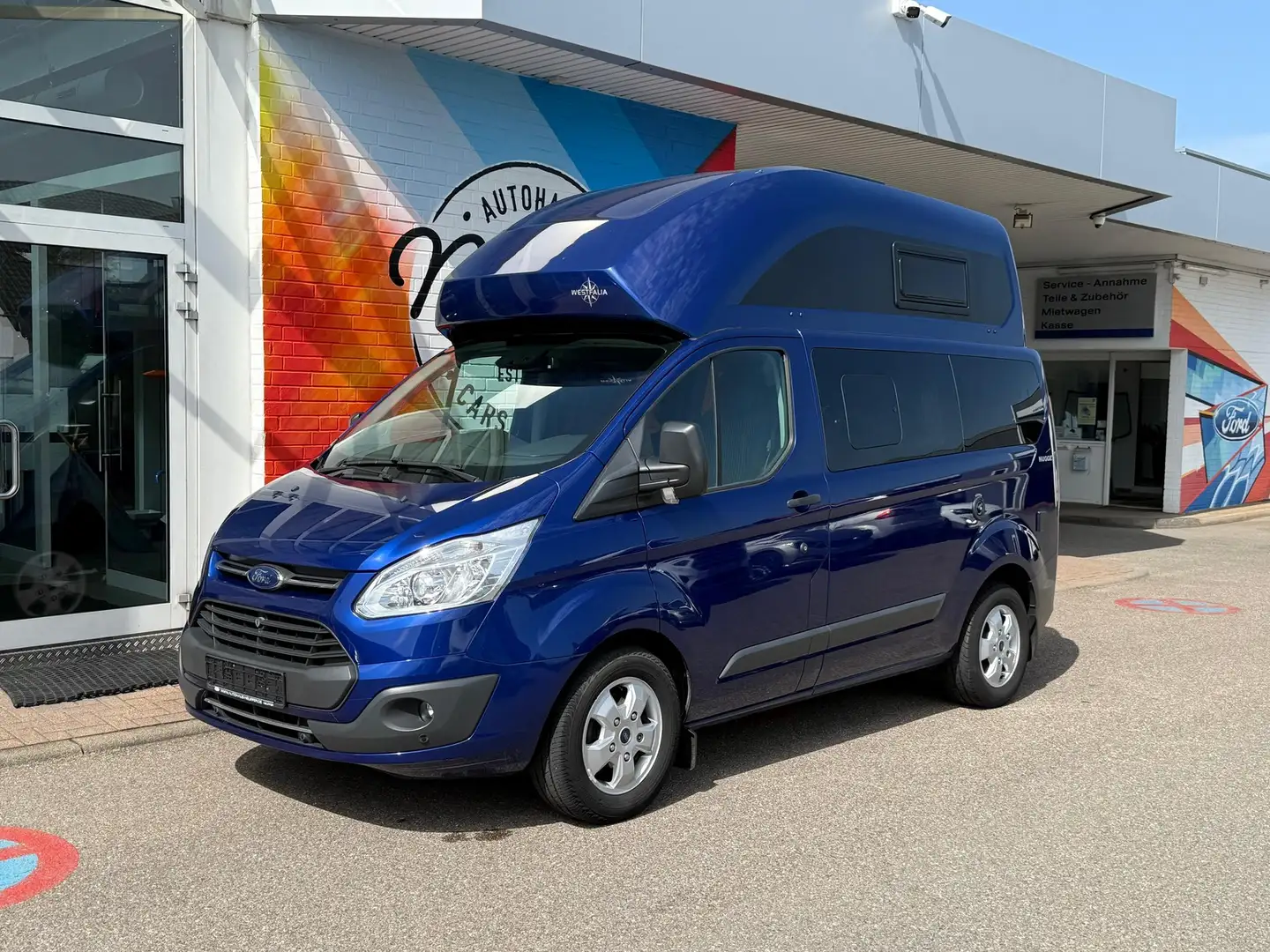 Westfalia Ford Transit Blauw - 1