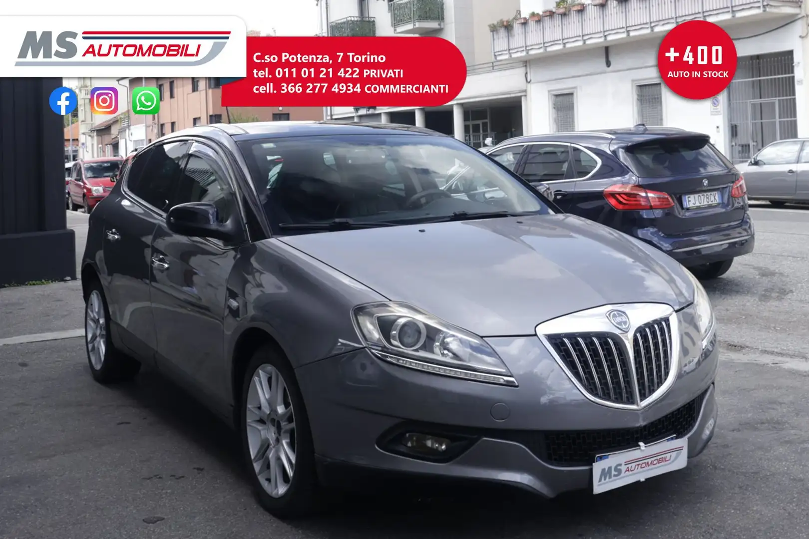 Lancia Delta Lancia Delta 1.6 MJT DPF Platino Unicoproprietario Grigio - 1