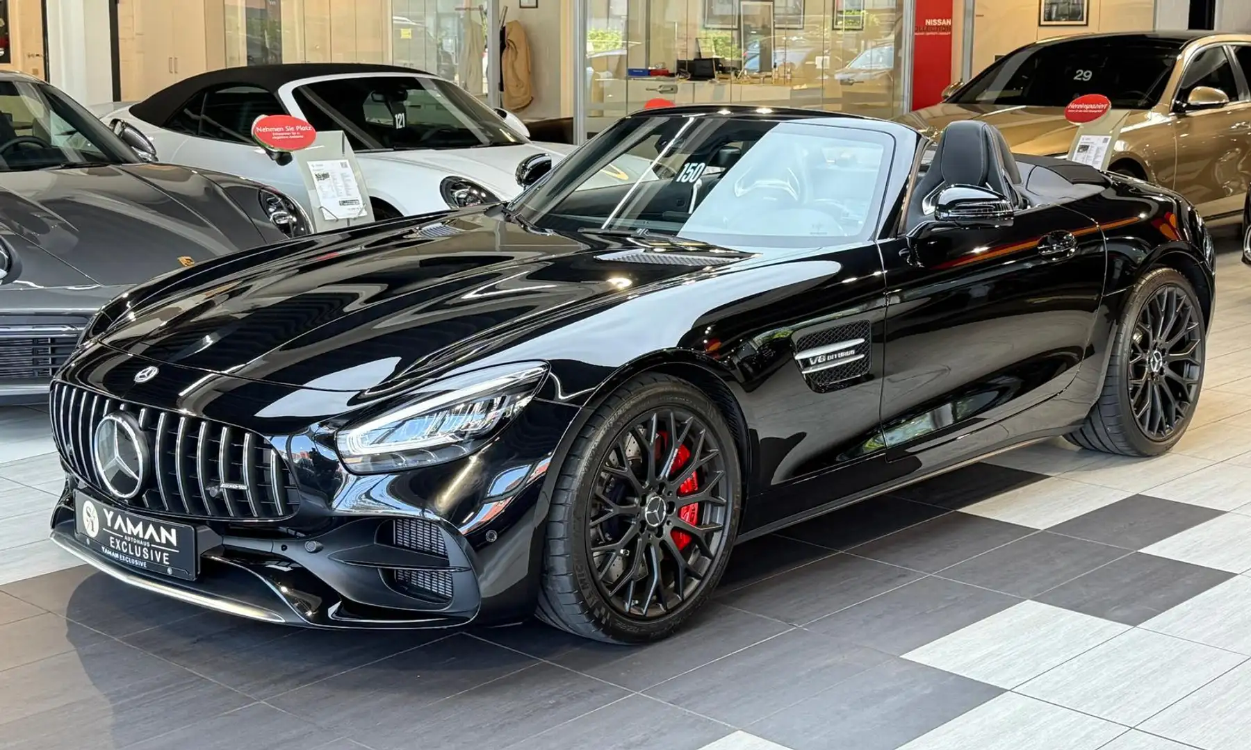 Mercedes-Benz AMG GT Roadster Perf.-Sitze*SitzKlima*Burmester Schwarz - 1
