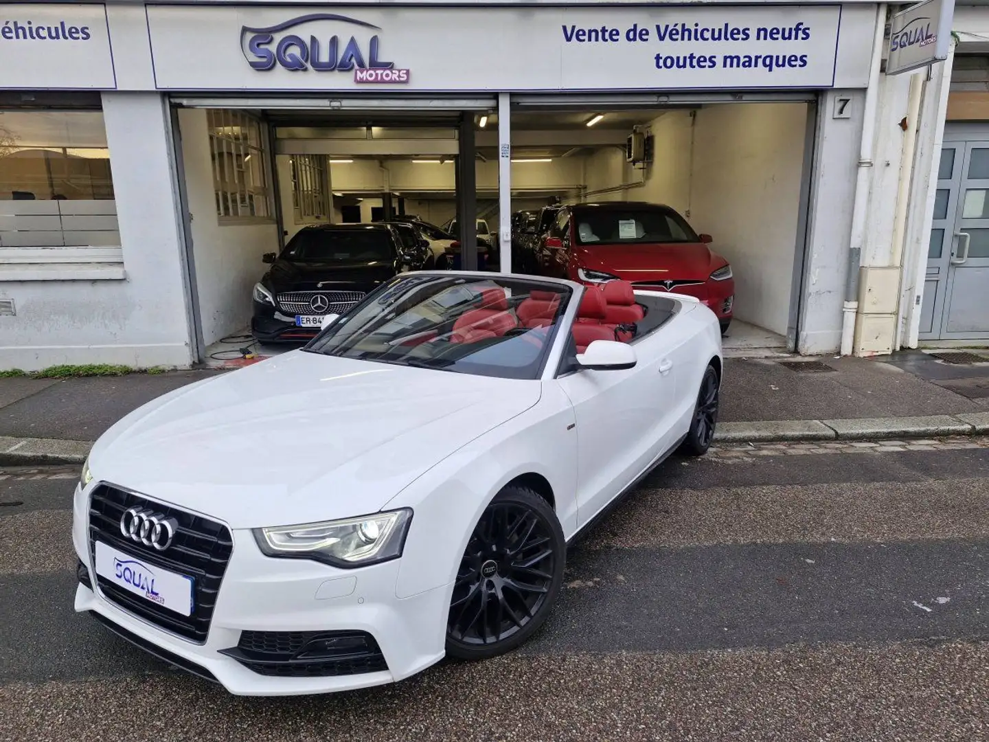 Audi A5 2.0 TFSI 230 S Line Weiß - 1