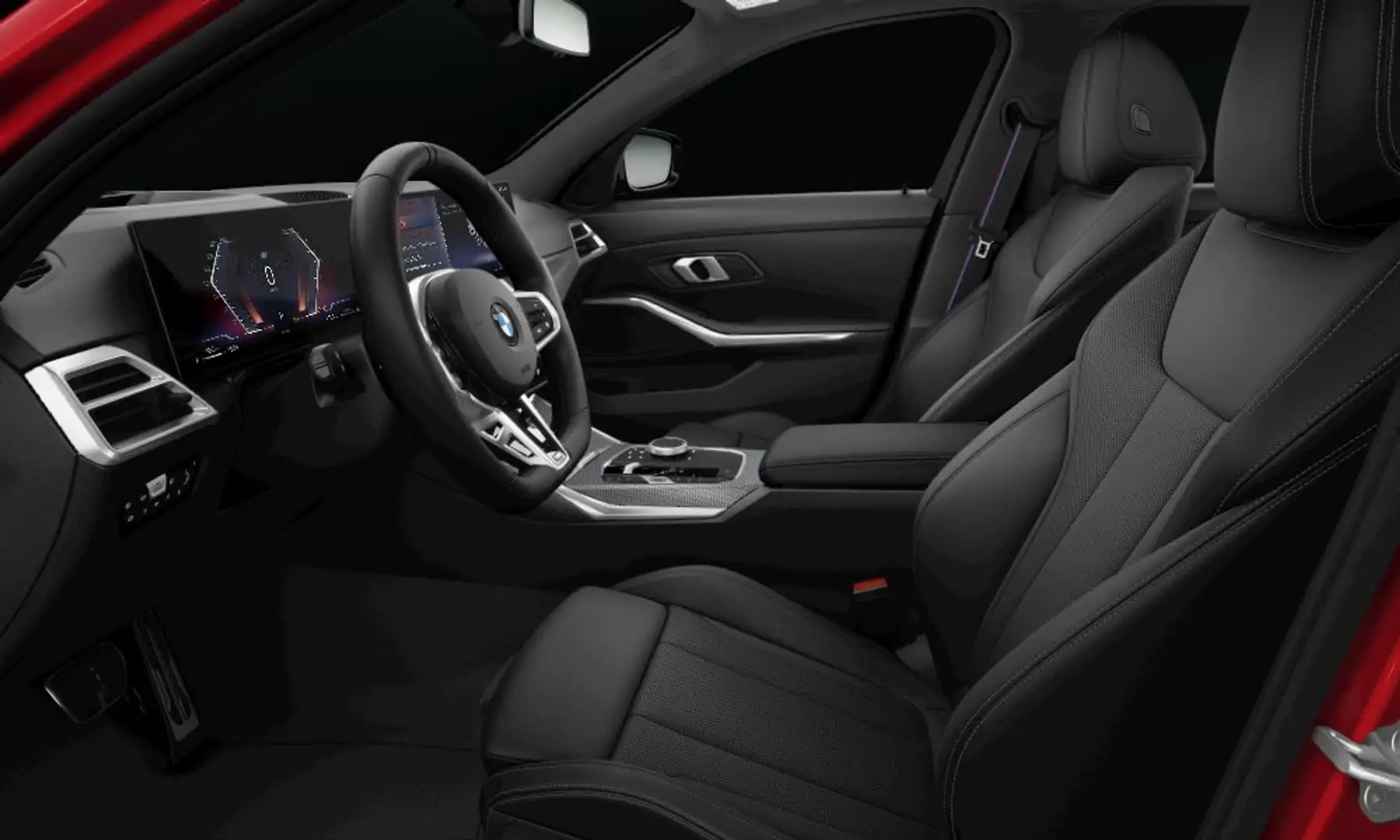 BMW 320 d Touring mhev 48V MSport Pro IN ARRIVO 10/10 Rouge - 2