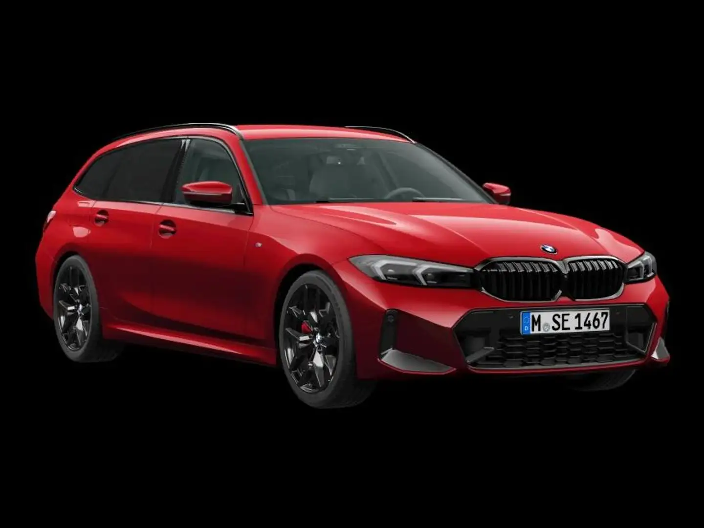 BMW 320 d Touring mhev 48V MSport Pro IN ARRIVO 10/10 Rouge - 1