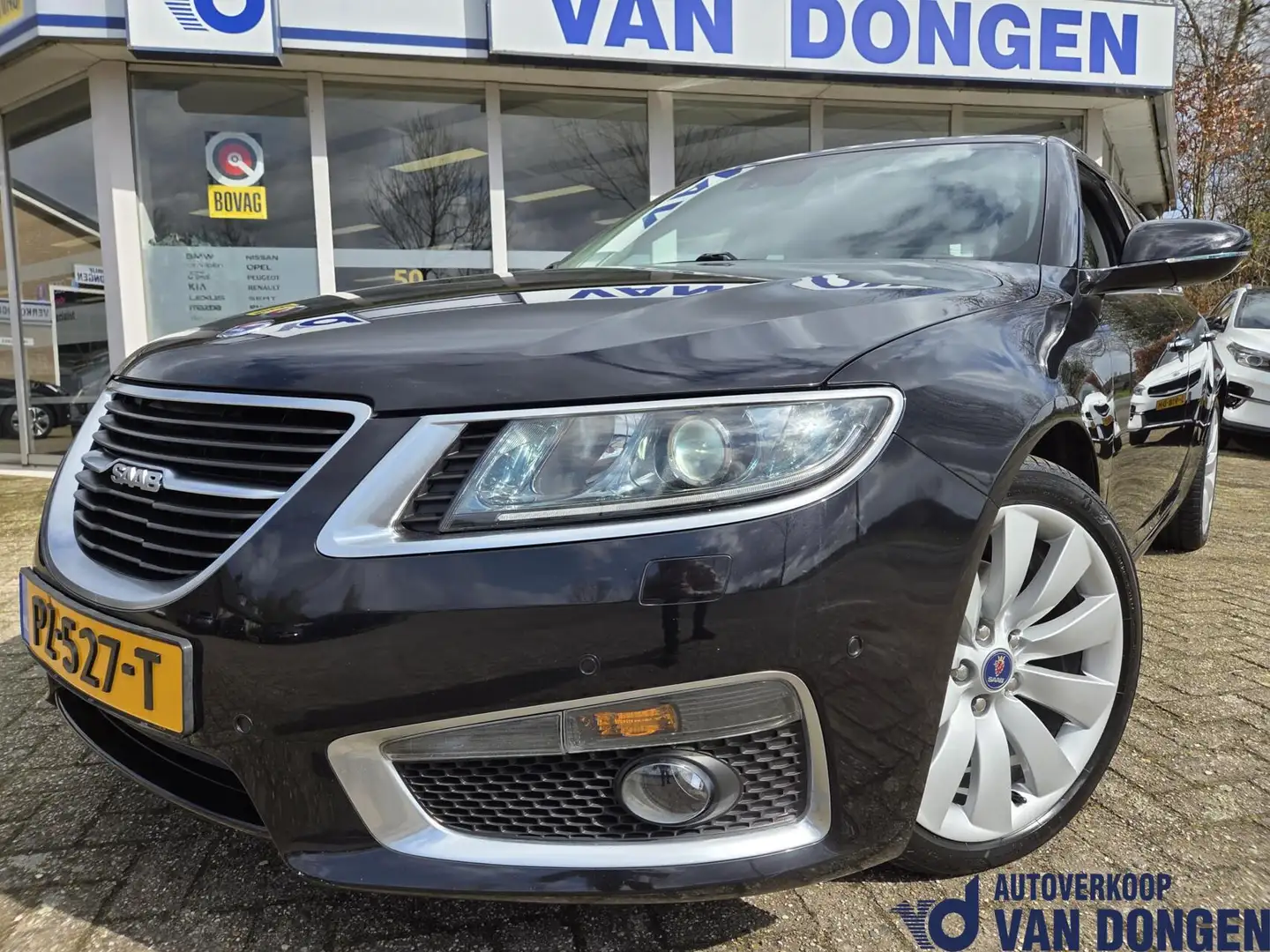 Saab 9-5 2.0T Aero Exklusiv XWD | Automaat | Trekhaak / 141 Schwarz - 2