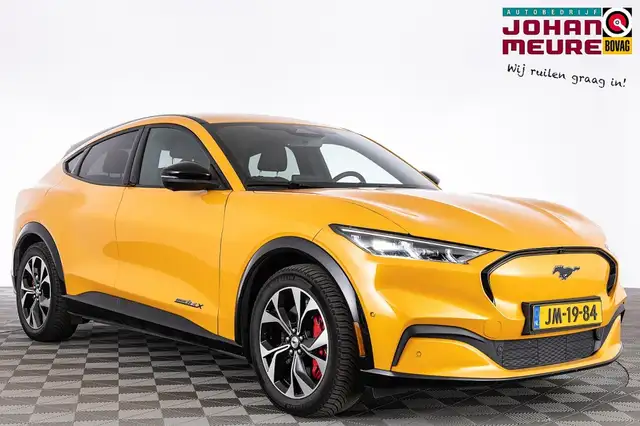 Ford Mustang Mach-E Extended RWD 98 kWh *SOH 93%* EL. STOELEN | LEDER