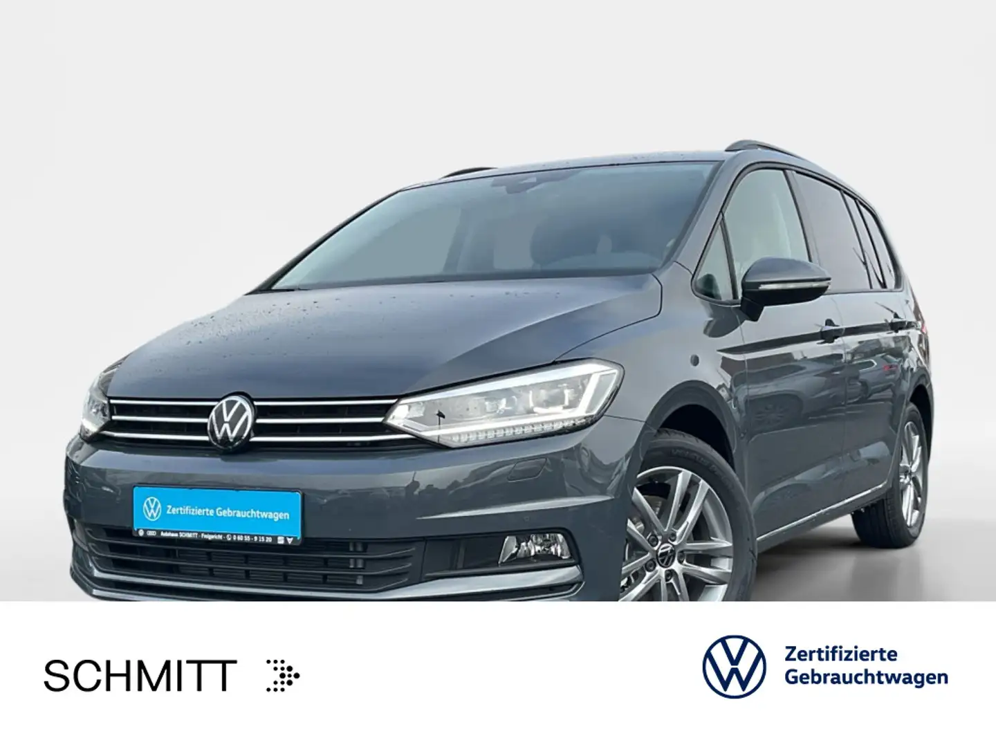 Volkswagen Touran 1.5 TSI DSG COMFORTLINE*LED*DIGITAL*NAVI* Gris - 1