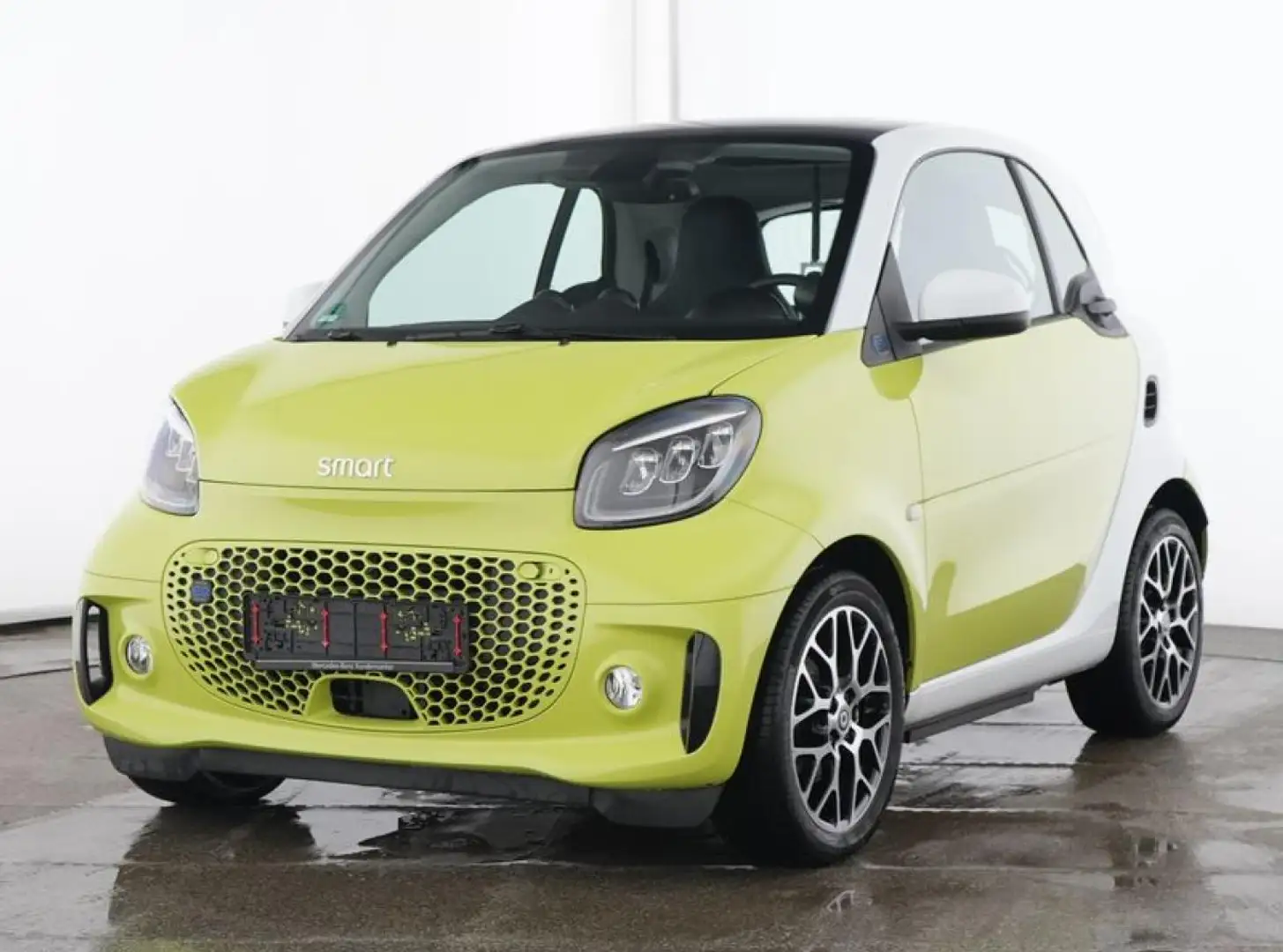 smart forTwo EQ coupe prime EXCLUSIVE !MEGA FARBKOMBI! Grün - 1