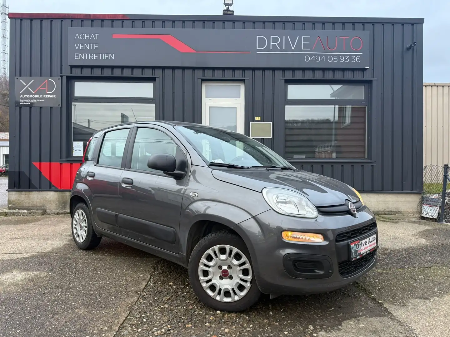 Fiat Panda 1.2i / Airco / 5 Places / Garantie Gris - 2