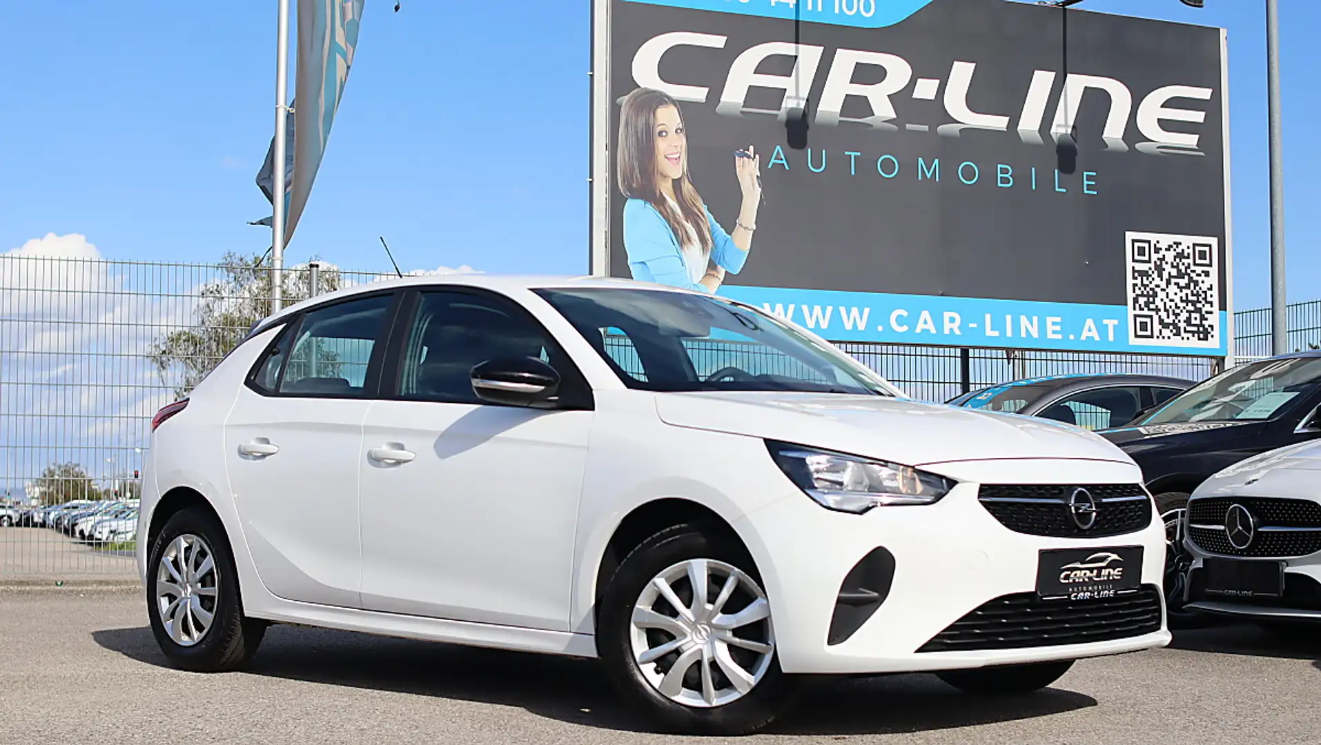 Opel Corsa F 1.2 Edition TEMPOMAT SPUR NAVI KAMERA ... Weiß - 1