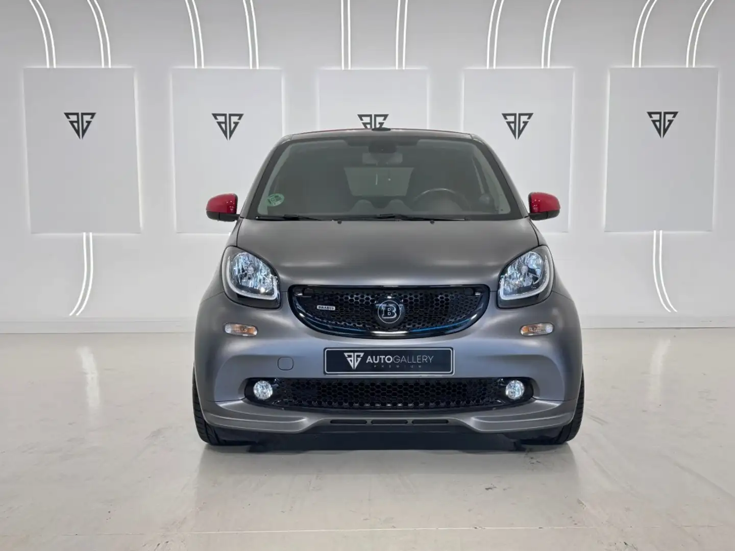 smart forTwo Cabrio 80 Brabus Aut. Gris - 2