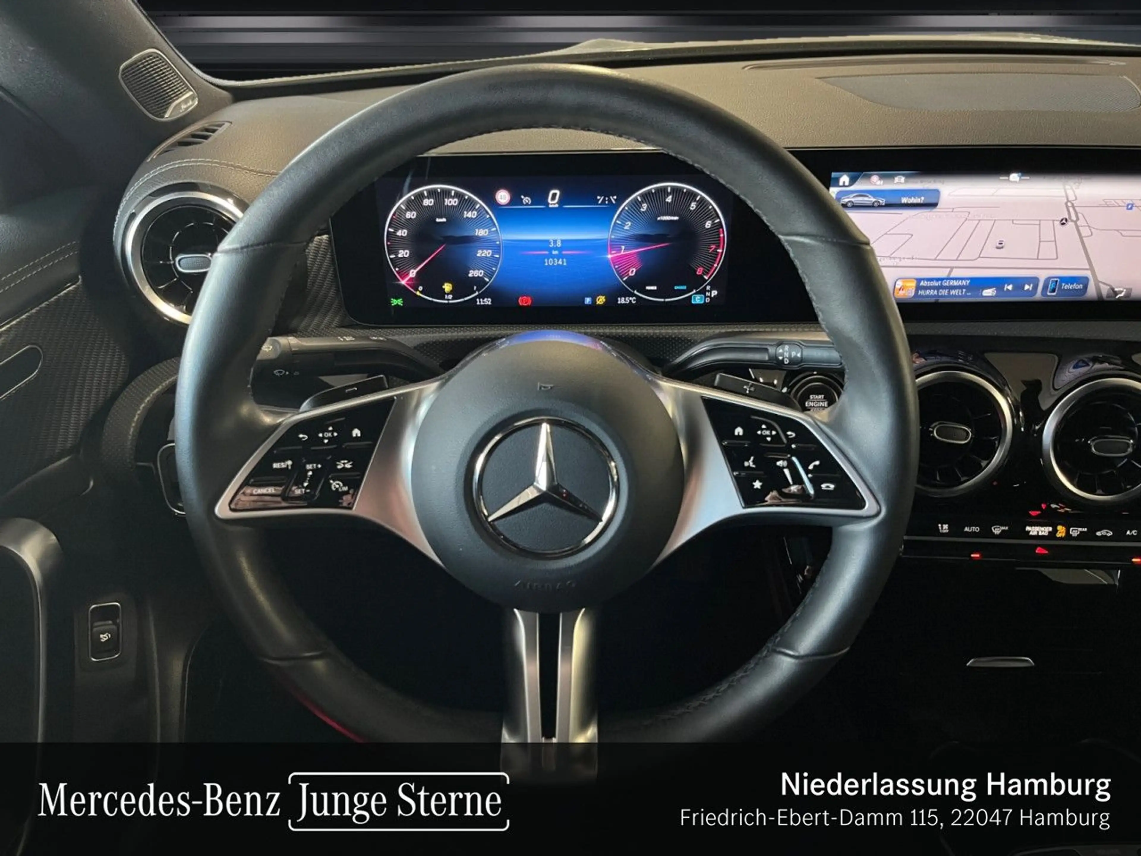 Mercedes-Benz CLA 180 PROGRESSIVE+NIGHT+LED+BURMESTER+KAMERA+7G — photo 14
