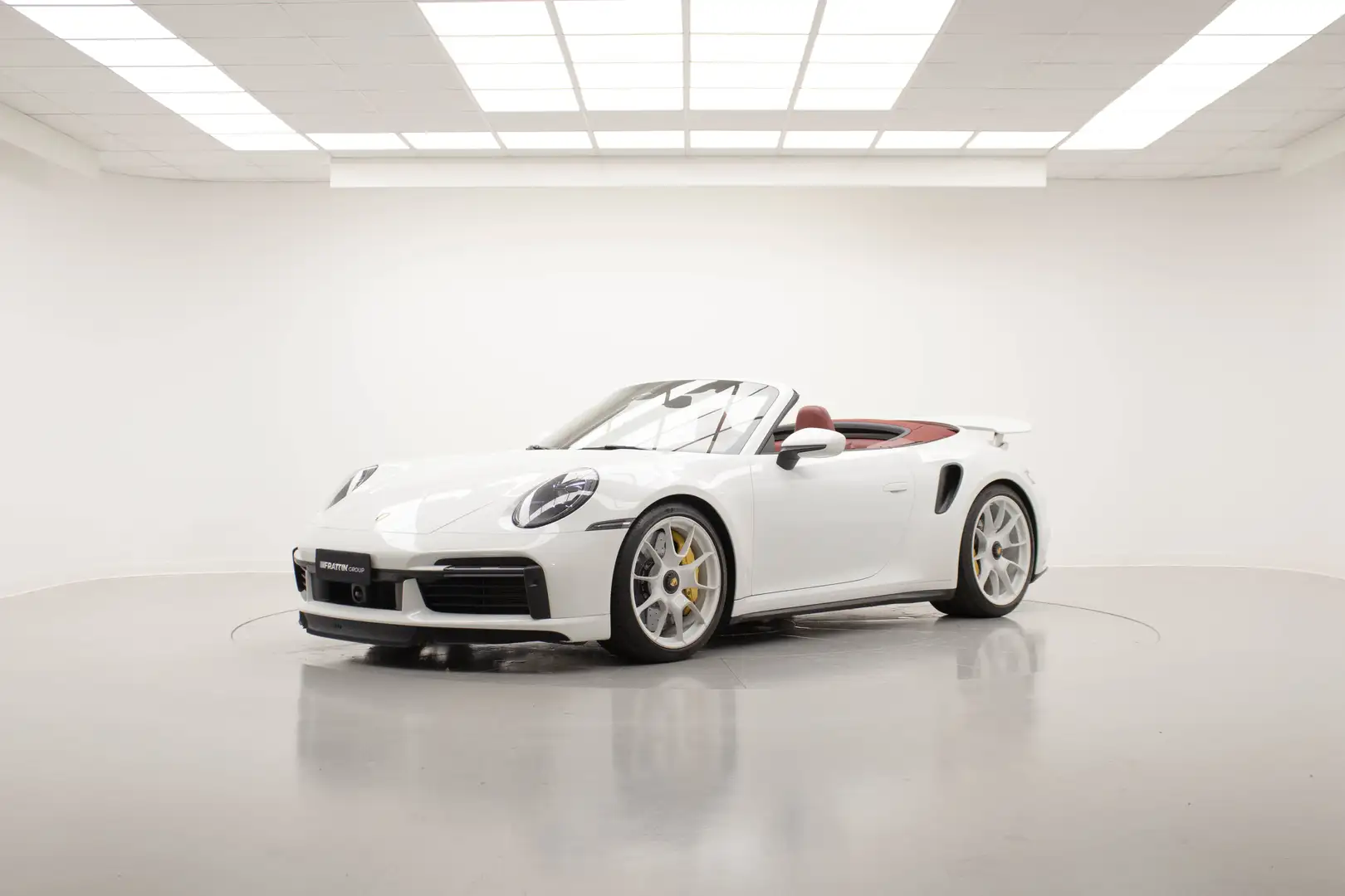 Porsche 911 Turbo S Cabriolet Blanc - 1
