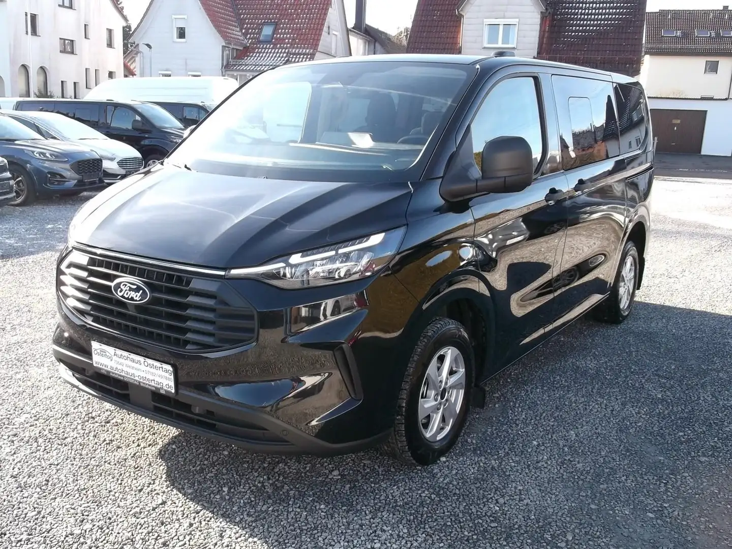 Ford Transit Custom Kombi 320 L1 Automatik 170PS Trend LED Navi ACC Al Schwarz - 1