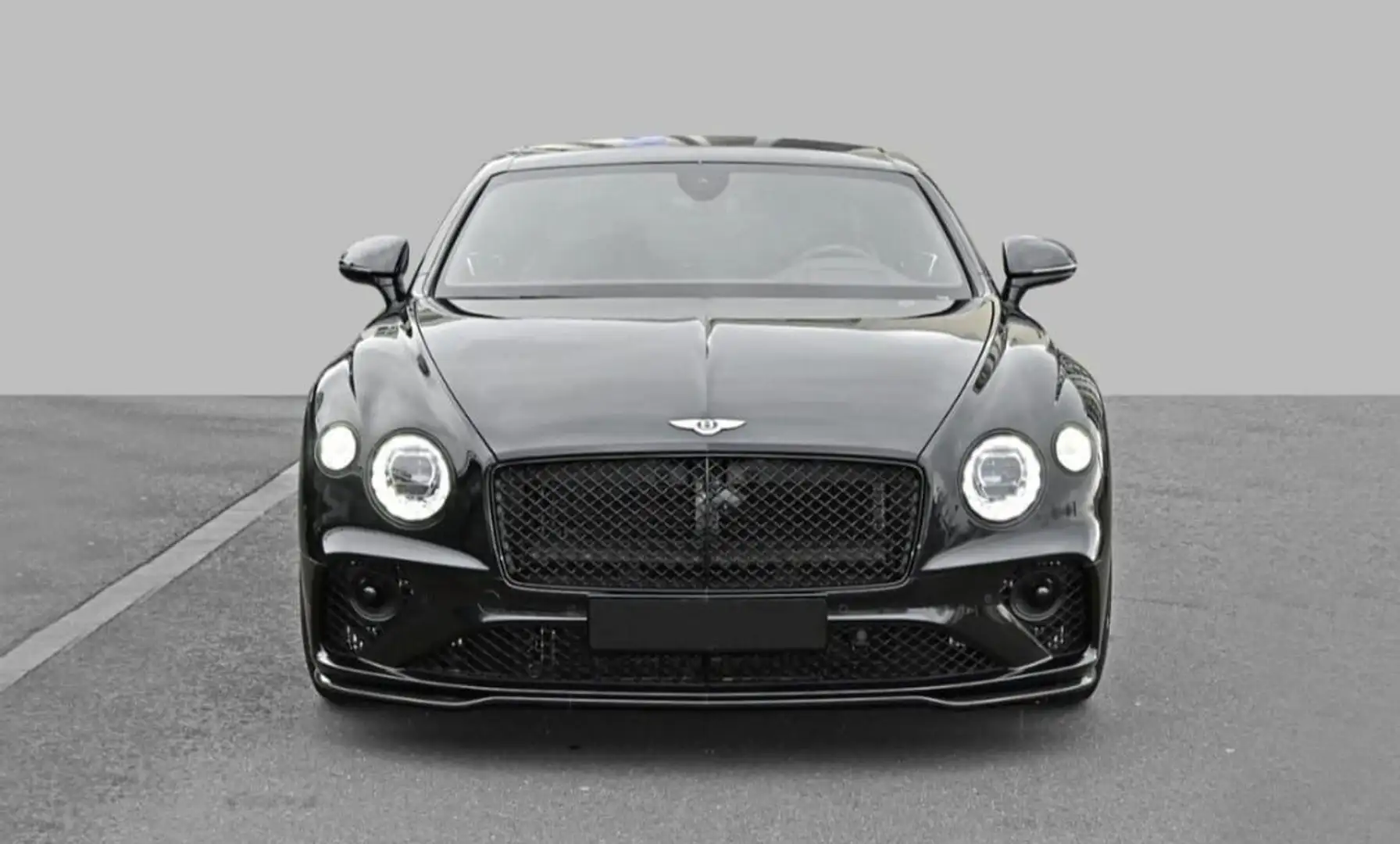 Bentley Continental GT V8 Black Edition Voll Carbon Чорний - 2