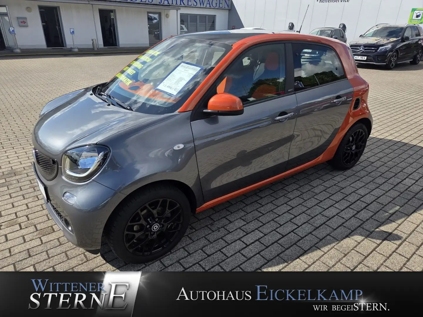 smart forFour Automatik Passion Sport-Paket PANO PDC KLIMA 16"LM Gris - 1