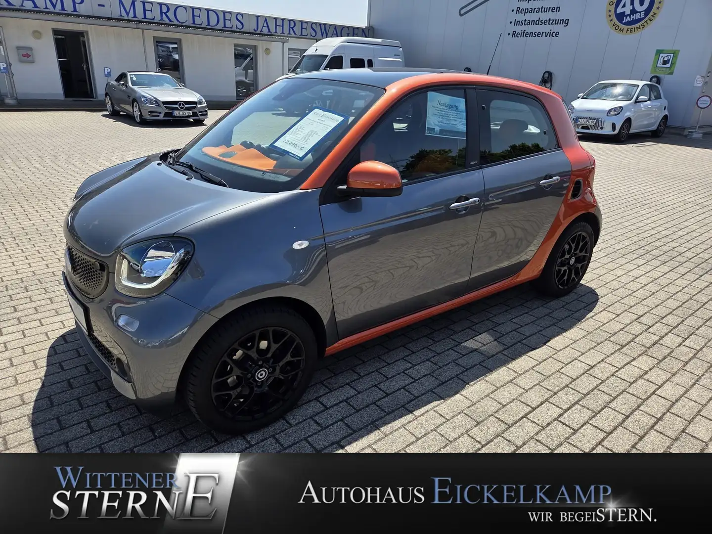 smart forFour Automatik Passion Sport-Paket PANO PDC KLIMA 16"LM Grau - 1