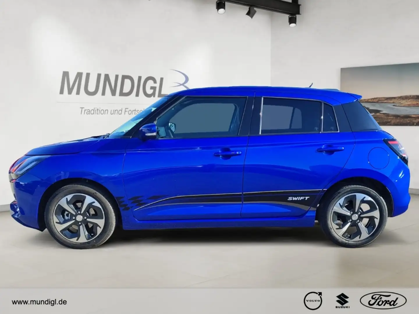 Suzuki Swift Comfort+ NAVI Autom ACC Klimaaut RFK SHZ PDC LED L Kék - 2