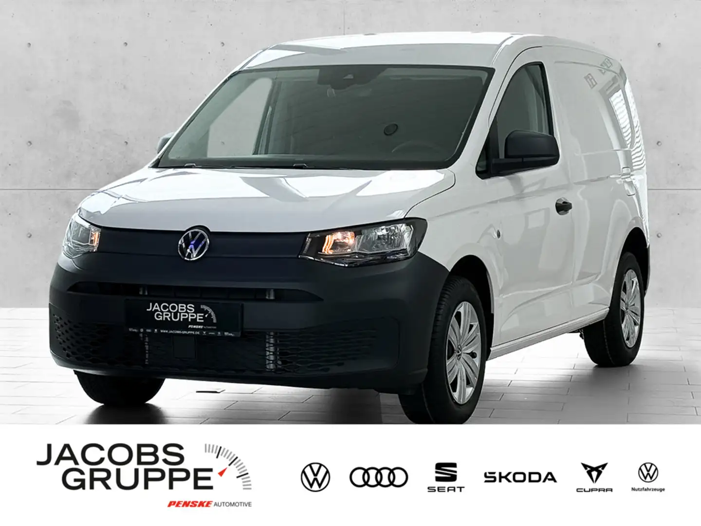 Volkswagen Caddy Cargo 1.5 TSI GRA/Klima/bluetooth/App-connect Weiß - 1