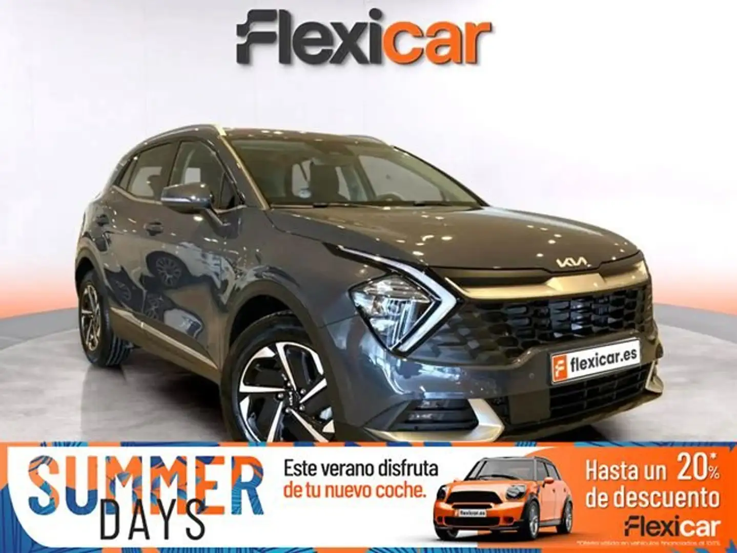 Kia Sportage 1.6+CRDi+MHEV+136CV+GT-line+4x2+DCT Gris - 1