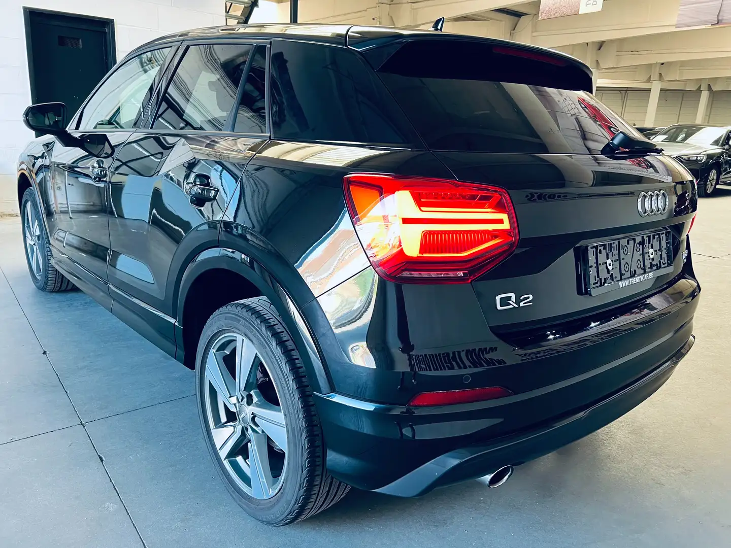 Audi Q2 1.0 TFSI S-LINE+NAVI+CUIR+LED+CARNET+GARANTIE Negro - 2