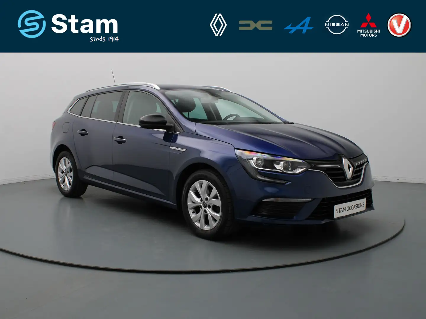 Renault Megane Estate TCe 115pk Limited Cruise | Climate | Carpla Blauw - 1