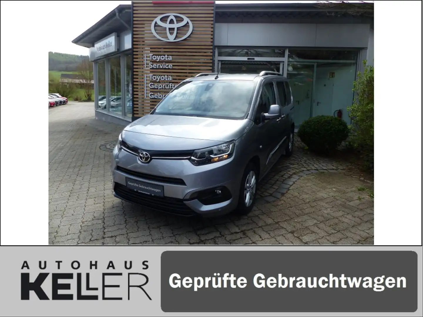 Toyota Proace City Verso 1.2 Automatik Team Deutschland Argento - 1