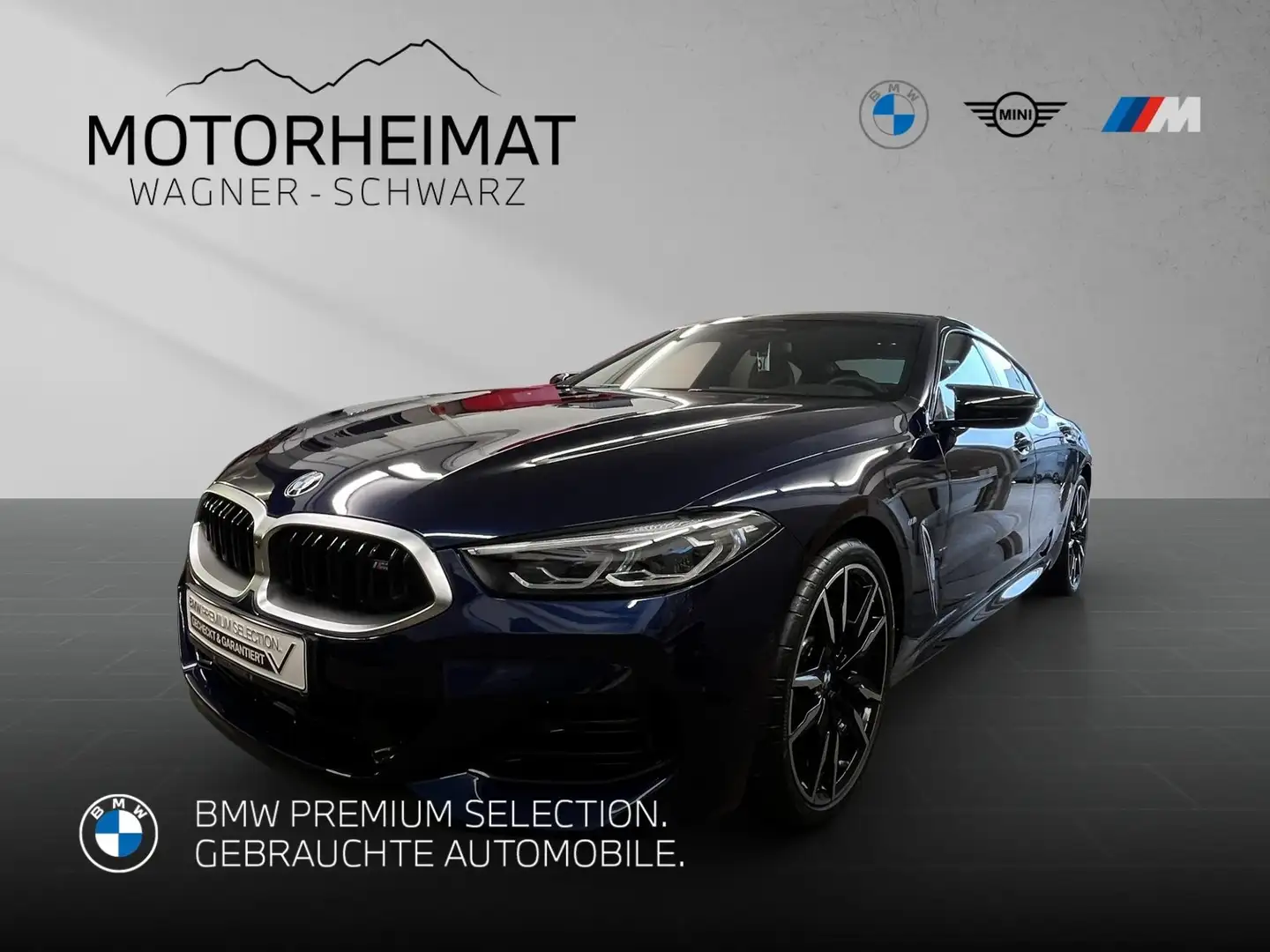 BMW M850 i xDrive Gran Coupe Individual 20" M-TechnikPaket Bleu - 1