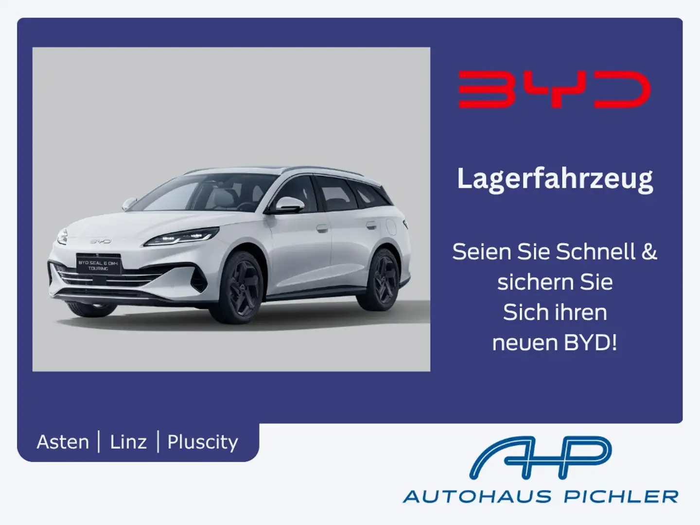 BYD Seal 6 DM-i Touring Comfort PHEV 19kWh 212PS LAGER AKTION Schwarz - 1