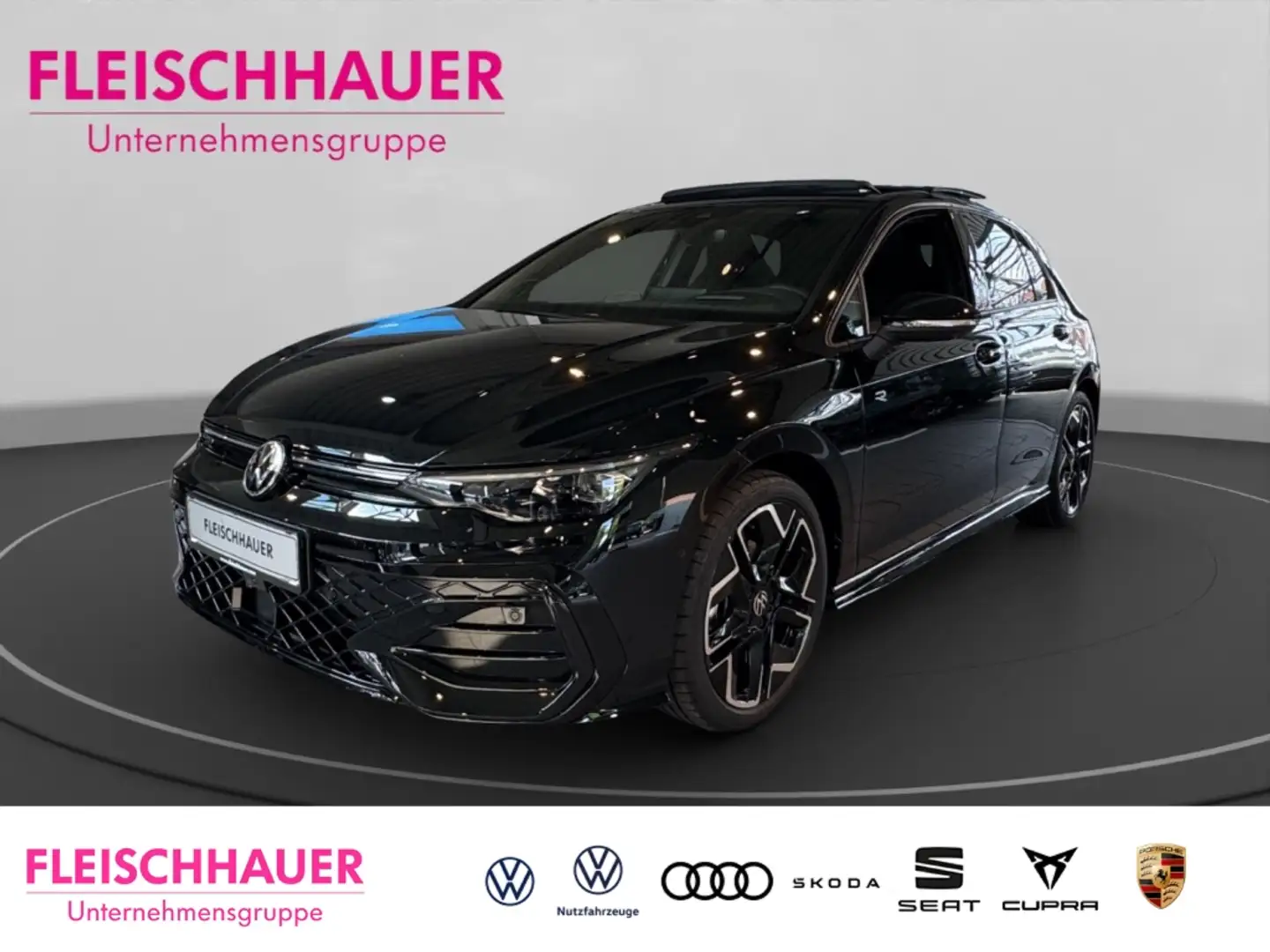 Volkswagen Golf R-Line 1,5 l eTSI 150 PS HUD AHK Pano Navi 18'' Schwarz - 1