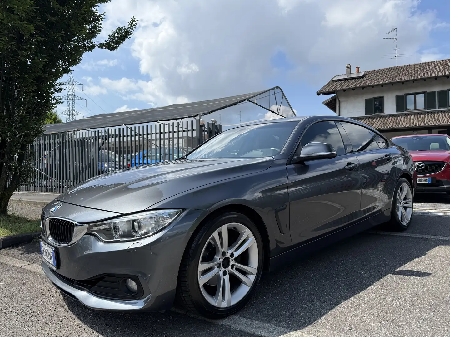 BMW 420 d Gran Coupe Msport my15 siva - 2